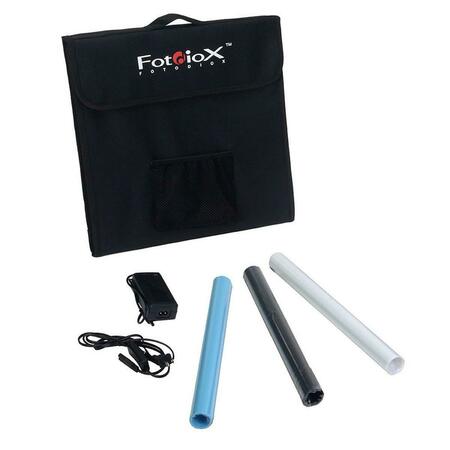FOTODIOX Pro 28 x 28 in. LED Studio-in-a-Box for Table Top Photography Studio-Box-LED770-28x28